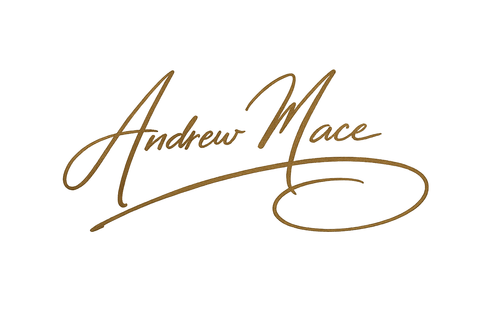 Andrew Mace signature