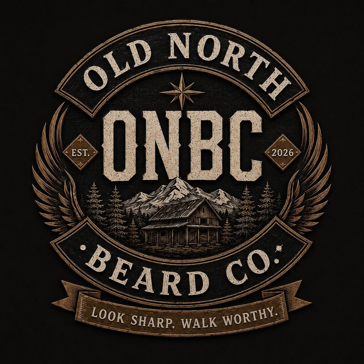 Old North Beard Co. logo