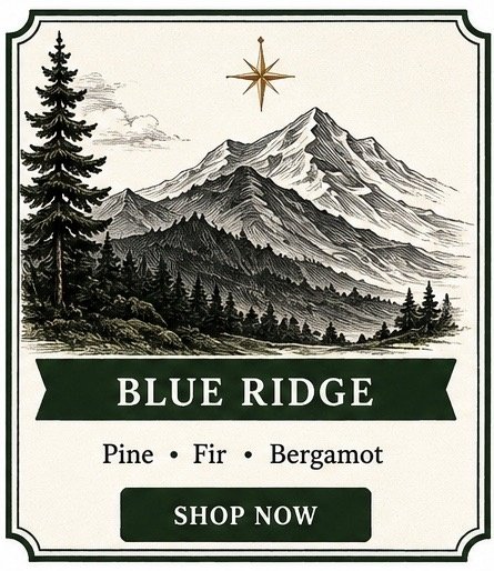 Blue Ridge scent artwork